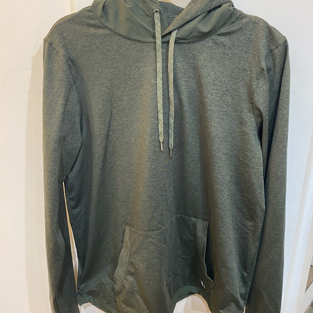 Vuori Sunday element Green Hoodie
